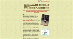 Desktop Screenshot of mauihikingsafaris.com